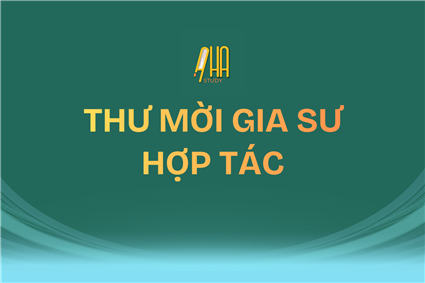 THƯ MỜI GIA SƯ HỢP TÁC